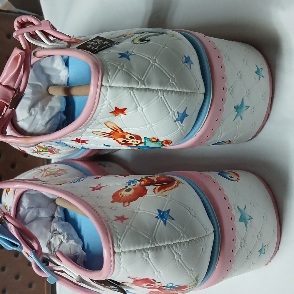 Hot Chocolate Design Chocolaticas Kitschy Blanket Platform Mary Janes RARE Sz 7 - Picture 10 of 16